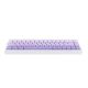 13. gasket HERO84 HE keyboard White+Purple+Gradient+LIGHT JadeKing switch RGB AULA