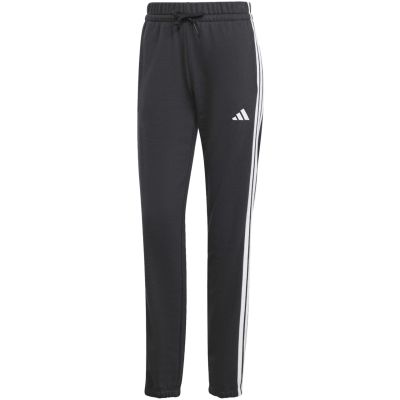 adidas Essentials 3-Stripes French Terry Cuffed Women's Pants Black JD5302