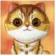 6. Nimmy Big Eyed Pet 2.0 Cat case for iPhone 17 Pro - orange