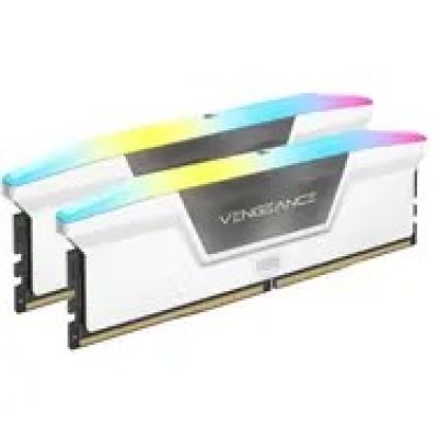 7. Corsair Vengeance RGB CMH64GX5M2B6000C30W 64GB 2 x 32GB DDR5 Memory Module