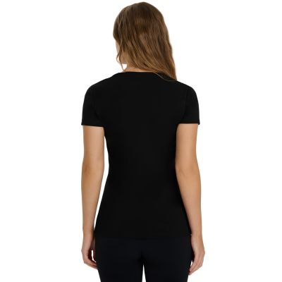 10. Women's T-shirt 4F F2969 deep black 4FWAW25TTSHF2969 20S