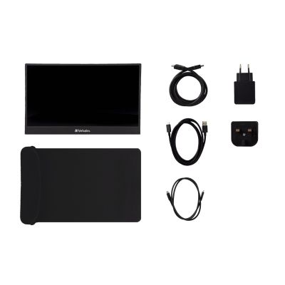 3. Verbatim 49590 Computer Monitor 35.6 cm (14") 1920 x 1080 pixels Full HD LCD Black
