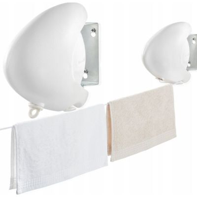 Wall-Mounted Clothes Airer Rollfix Single 80 Longline