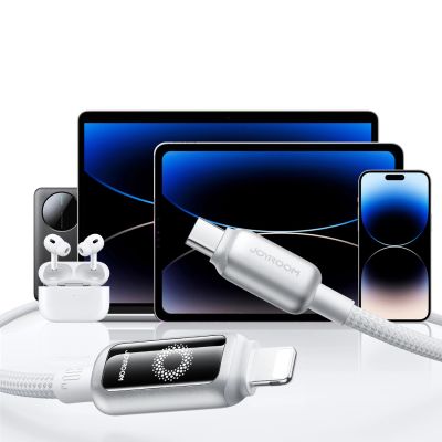 10. Joyroom S-A55 StarFlight 30W USB-C - Lightning cable 1.2m - white