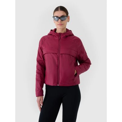 Women's down jacket with synthetic filling 4F 4FRAW24TJACF261-60S