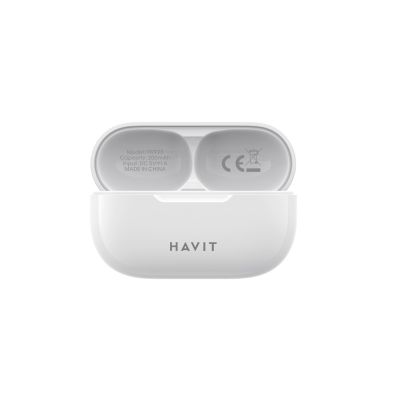 2. Havit TW925 Wireless TWS Headphones (White)