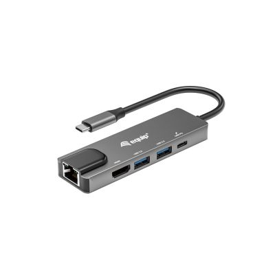 2. Equip 133489 Wired Docking Station USB 3.2 Gen 1 (3.1 Gen 1) Type-C Gray