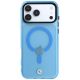 3. BMW Sign Frosted IML & Metal Logo MagSafe Case for iPhone 18 Pro Max / 17 Pro Max - Blue