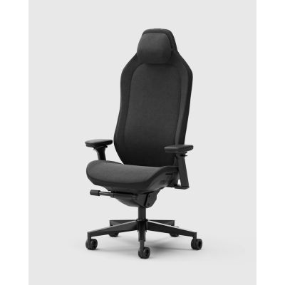 5. Fractal Design Refine 2 Fabric Dark Gaming Chair Padded Upholstered Seat Black
