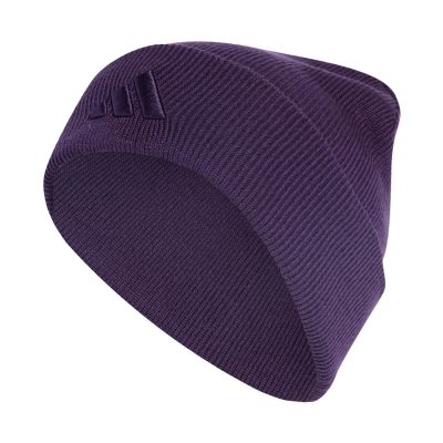 5. Adidas New Logo Beanie Cuff Purple JX5748