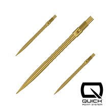Harrows QUICK POINT sharp steel tips - HM GRIP gold