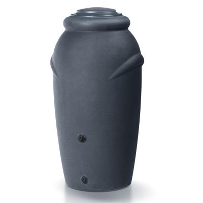 2. AQUACAN 210L GRAY RAINWATER TANK