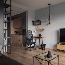 Ergonomic office chair ACTIVEJET T5 black