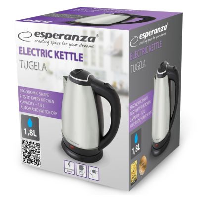 28. ESPERANZA ELECTRIC KETTLE TUGELA 1.8 L MATT EKK104X