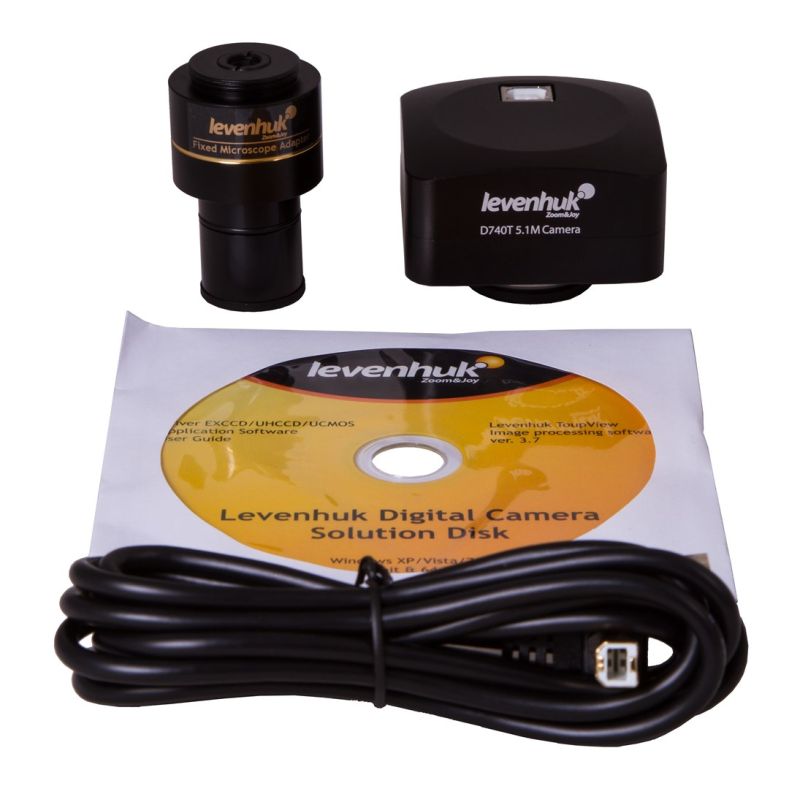 17. Levenhuk D740T 5.1M Trinocular Digital Microscope