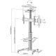 5. Equip Pagrindys 650602 TV wall mount 37' - 70'