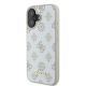 2. Guess Peony Script Logo MagSafe iPhone 16 Case - White