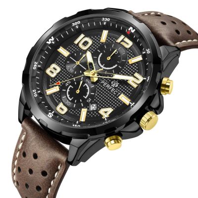 2. Perfect Chronograph Men's Watch CH05L-08 + Box