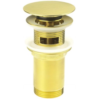 DEANTE CLICK-CLACK NHCR10U plug for washbasin or bidet with sleeve - universal (gold)