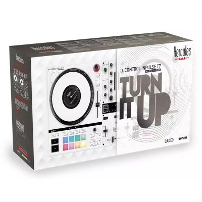 4. Hercules Inpulse T7 White Edition White