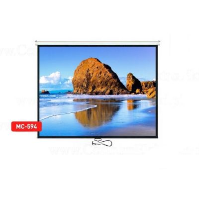 2. Maclean MC-594 screen (ceiling, wall; manually unrolled; 200 x 150 cm; 4:3; 100.0")