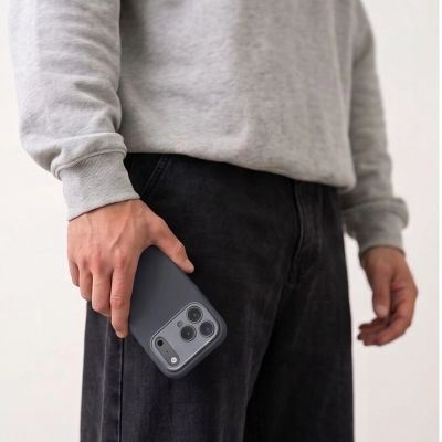 6. Tech-Protect Uniq MagSafe CC case for iPhone 18 Pro Max / 17 Pro Max - graphite