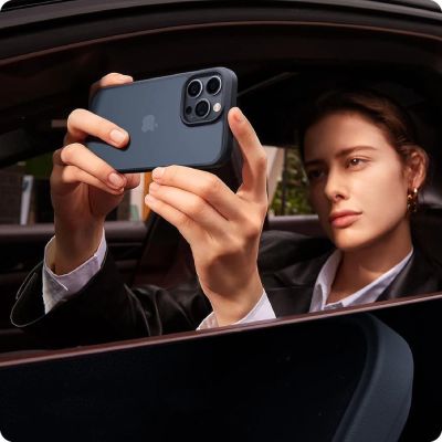 4. Tech-Protect MagMat Case for Nothing Phone 3 Black and Transparent