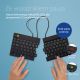 13. R-Go Tools Ergonomic R-Go Split Break v2 Keyboard with Break Software, QWERTZ_DE, Wired, Black