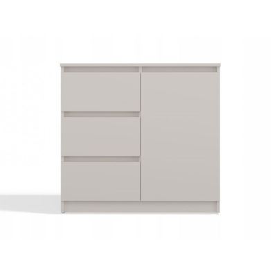 5. Chest of Drawers 1 Door 3 Drawers Cashmere Set
