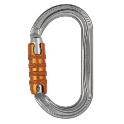 Petzl M33A TL Climbing Carabiner D-Shaped Aluminum Gray 1 pc.