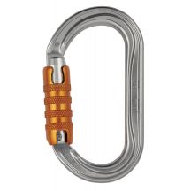 Petzl M33A TL Climbing Carabiner D-Shaped Aluminum Gray 1 pc.