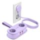 2. Orico AP3 65W GaN 6in1 Power Strip 2x AC + 2x USB-A + 2x USB-C - Purple