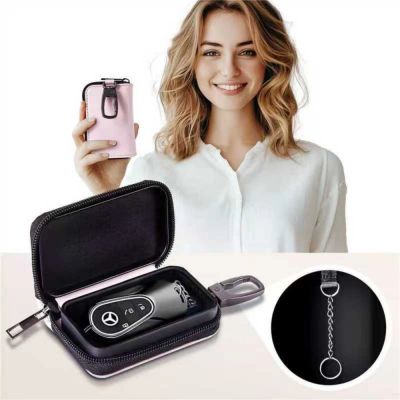 2. Tech-Protect KLR300 RFID Blocking Car Key Case - Pink