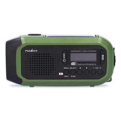 3. Nedis RDDBCR2000GN Portable Digital Radio Black, Green