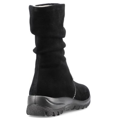 11. RIEKER W RKR130 insulated leather ankle boots