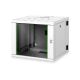 2. Digitus Unique 19" 9U 600x600 wall-mounted network cabinet, glass door, gray, sectional, folded, 100kg