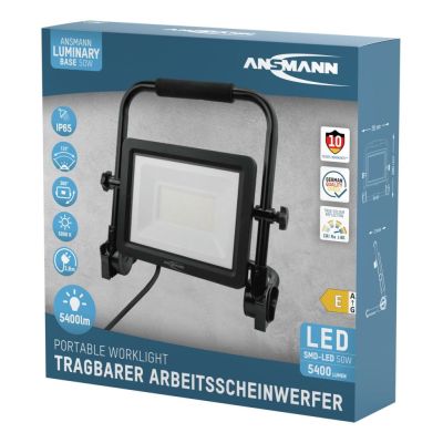 7. Ansmann FL50W-AC Industrial light EEC E (A - G) 50 W 5400 lm Daylight white 1600-0627