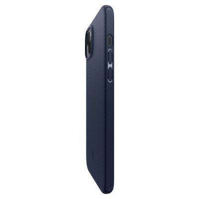 3. Spigen Mag Armor iPhone 14 Plus Case - Blue