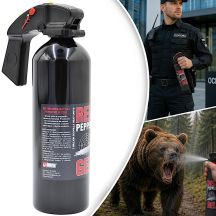PEPPER SPRAY GRAPHITE GEL 3MLN SHU 750ML HJF 11700-H-BLK SHARG
