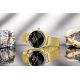 7. Giewont Sapphire Gold Black Women's Watch GW4130-B3