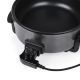 4. Tristar | Multifunctional XL grill pan | PZ-9135 | Diameter 30 cm | Grill | 1500 W | Lid included | Fixed handle | Black