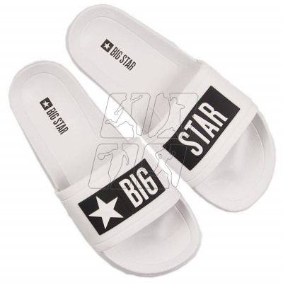 5. White Big Star M DD174700 pool slippers for the pool