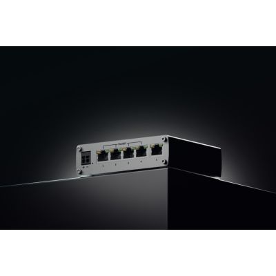 3. Teltonika TSW101 Gigabit Ethernet (10/100/1000) PoE Support Metallic