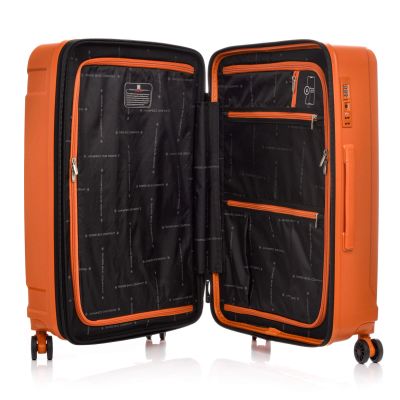 42. SwissBags Tourist Large Suitcase 77cm Orange