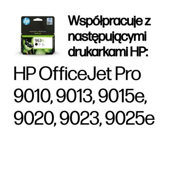 6. HP 963XL High Yield Black Ink