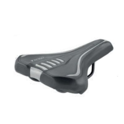 ALTHEA saddle black and silver