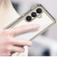 3. Outer Space Case for Samsung Galaxy S25 Edge Flexible Frame Cover - Translucent, Black