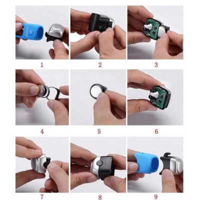 6. Rockbros CB1709BK electronic bicycle bell - black