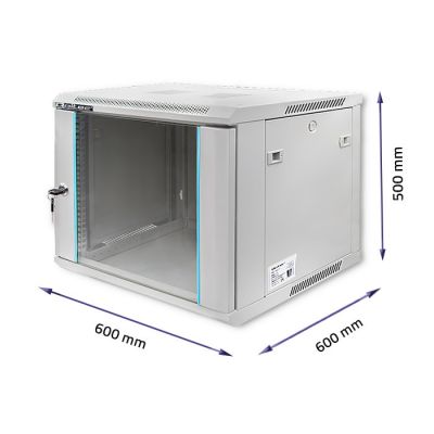3. QOLTEC RACK CABINET 19" | 9U | 600X500X600