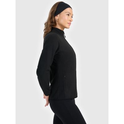 6. Women’s Slim-Fit Fleece Jacket with Stand-Up Collar 4F 4FRAW25TFLEF496-20S